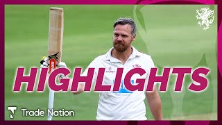 HIGHLIGHTS James Hildreth scores 47th FirstClass century [upl. by Magbie]