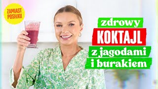 Wytrawny KOKTAJL jagodowy którym zastąpisz posiłek Źródło białka [upl. by Eeliram309]