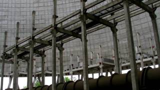 Chernobyl CNPP Cooling Towers 5 amp 6  Inside [upl. by Ainoval]