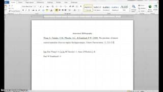 Creating an APA Format Annotated Bibliography [upl. by Bak]