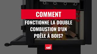 Comment fonctionne la double combustion dun poêle à bois [upl. by Aillicec]