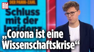 CoronaZahlen obsolet Schluss mit der Inzidenz  Julius Böhm bei BILD Live [upl. by Hctub]