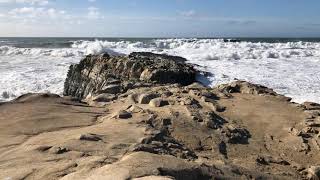 Surf at Pescadero State Beach [upl. by Tillman]