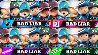 BAD LIAR V2 LYRICS VERSI BOBOIBOY MOVIE 2 ETC [upl. by Cherlyn]