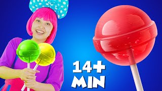 Lollipop Song  More Nursery Rhymes and Kids Songs  Millimone [upl. by Marchal]