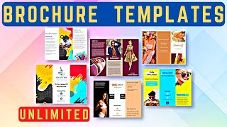 Top 11 FREE Websites To Download Brochure Templates 20222023 [upl. by Nenerb913]