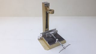 DIY tool  Homemade Mini Drill Press Table [upl. by Kikelia856]