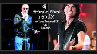 REMIX ANTONELLO VENDITTI vs LIGABUE DJ FRANCO SAMI [upl. by Dyane]