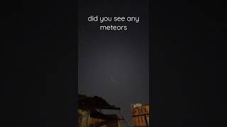 Captured lyrid meteor shower 2023 in india [upl. by Malo]