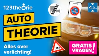 🚗 Auto Theorie Examen Tips De Complete Gids voor Verlichting  123theorienl [upl. by Eelarol712]