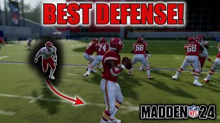 ONLY DEFENSE YOU NEED Best NEW Blitz amp Base Defense in Madden NFL 24 POST PATCH STOPS RUN amp PASS [upl. by Oba]