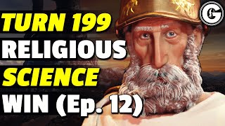 Civilization 6 Science Victory Civ 6 Deity Speedrun Ep 12 [upl. by Olympe]