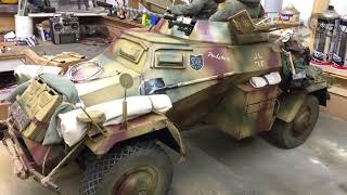 SdKfz 222 RC Modell in 1 6 [upl. by Hendry]