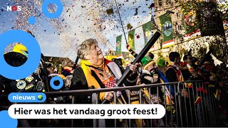 Muziek verklede mensen en veel confetti het carnavalsseizoen is begonnen [upl. by Joiner]