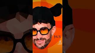 El conejo malo en Low Poly 🔼 Bad Bunny [upl. by Ahsikin]