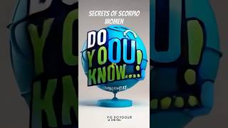 Secrets of Scorpio Women [upl. by Enerahs]