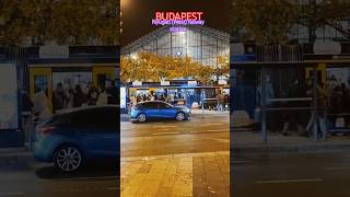 Budapest Nyugati railway station and Skála shopping mall rush hours nyugatipályaudvar [upl. by Smeaj]