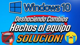 Solucion Windows Update Deshaciendo Cambios Hechos en El Equipo en Windows 10 [upl. by Echo303]