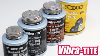 VibraTite AntiSeize Lubricants [upl. by Ylellan143]