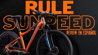 SUNPEED RULE review en español mtb cross country bike ¿ primera bici [upl. by Ykcim]