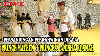 🔴 LIVE  BRUNEI ROYAL WEDDING 2024 PRINCE MATEEN amp PRINCESS ANISHA ROSNAH [upl. by Yseulta351]