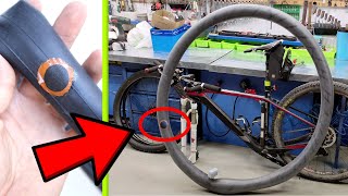 The strongest bicycle tube repair patch available How to patch a bike inner tube [upl. by Amarillas]