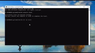 How to Fix TCPIP Corruption in Windows 10 Tutorial [upl. by Oir]