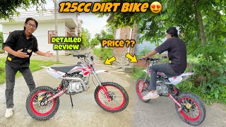 125cc Dirt Bike in India  Detailed Review 🔥 dirtbike 125ccbike [upl. by Aihpled]