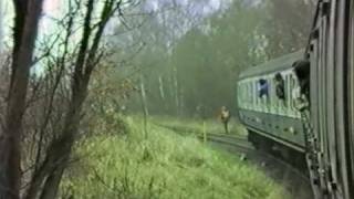 Bramley Bunker railtour 1st March 1987 [upl. by Wolsky]