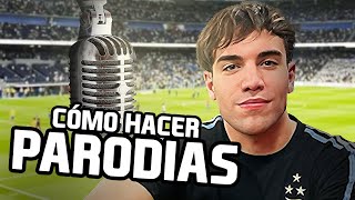 Cómo hago PARODIAS de FÚTBOL TUTORIAL de FRAN MG [upl. by Yllil]