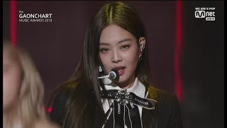 BLACKPINK  DDUDU DDUDU  FOREVER YOUNG in 2019 Mnet Gaon Chart Music Awards [upl. by Roderich]