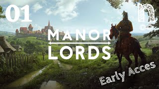 Manor Lords  Ep01 Español  Probamos Juegazo en directooo Early Acces [upl. by Stine]