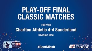 PlayOff Final Classic Match  Charlton Athletic 44 Sunderland [upl. by Erusaert444]