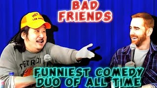 Bad Friends Podcast Funniest  Bobby Lee Andrew Santino [upl. by Oirevas]