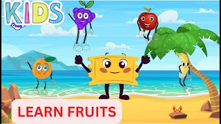 Fruits Names  Learn Fruits And English Vocabulary [upl. by Columba937]