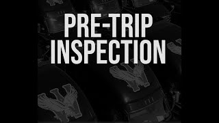 PreTrip Inspection [upl. by Yrallam]