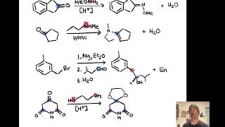 Nucleophilic Additions to Ketones and Aldehydes  LTQ 61 Spring 2024 [upl. by Monaco]