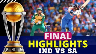 India Vs South Africa T20 WC Final HIGHLIGHTS  India Vs South Africa HIGHLIGHTS  IND VS SA FINAL [upl. by Holt]