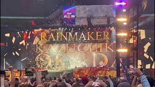 AEW All In Okadas entrance live fan view [upl. by Augustine]