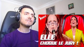 Chant Viking  Sacrifice  Marie Flamme  The Voice 2024  Audition à laveugle Reaction [upl. by Kcirdnek]