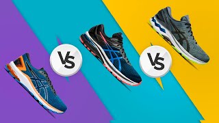 Сравнение кроссовок Asics GELKAYANO 27 vs GT2000 9 vs GT1000 9  TopRuncomua [upl. by Enomed638]