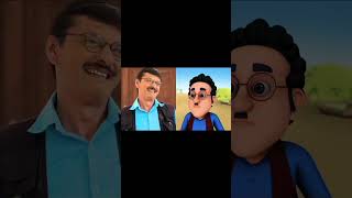 Tmkoc vs Motu Patlu trending shorts viral [upl. by Dowzall63]