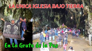 La única Iglesia Bajo Tierra ¡¡ LA GRUTA DE LA PAZ EN EL CARCHI ECUADOR 2022 [upl. by Lairret]