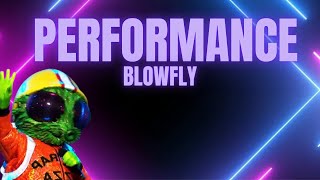 Blowfly Performs quotEasy On Mequot by Adele  The Masked Singer Australia  The Masked Central [upl. by Iatnwahs]