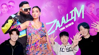 Korean reacts to Zaalim  Nora Fatehi [upl. by Egiedan474]