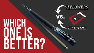 JFlowers Black Sting Cue vs Cuetec SVB Series  I tested it for you [upl. by Ontine]