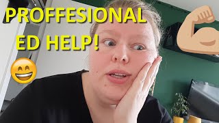 Progress Getting professional help  VLOG tw ed [upl. by Htinnek]