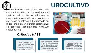 UROCULTIVO MODULO 1 [upl. by Eugatnom4]