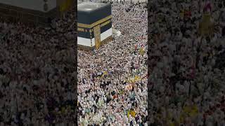 Packed Mataf during Hajj 2024 hajj2024 Hajj1445 makkah614 [upl. by Mittel]