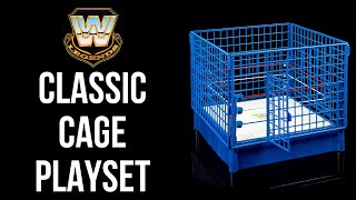 WWE Legends Classic Cage Playset REVIEW [upl. by Gish]